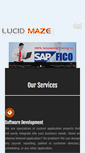 Mobile Screenshot of lucidmaze.com